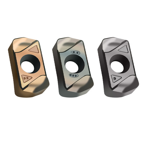 快进给铣刀片 东芝款LNMU0303ZER加工中心铣刀刀粒双面开粗铣刀片 - 图3