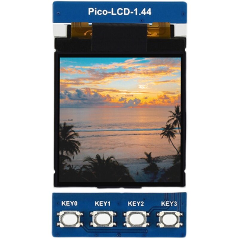 树莓派Raspberry Pi Pico 1.44寸LCD屏幕 65K彩色SPI显示屏模块 - 图3