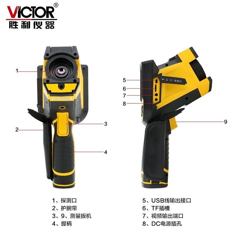 胜利原装 VC350便携式 红外热像仪热成像仪红外测温仪,淘宝优惠券,粉丝福利购,淘宝优惠卷