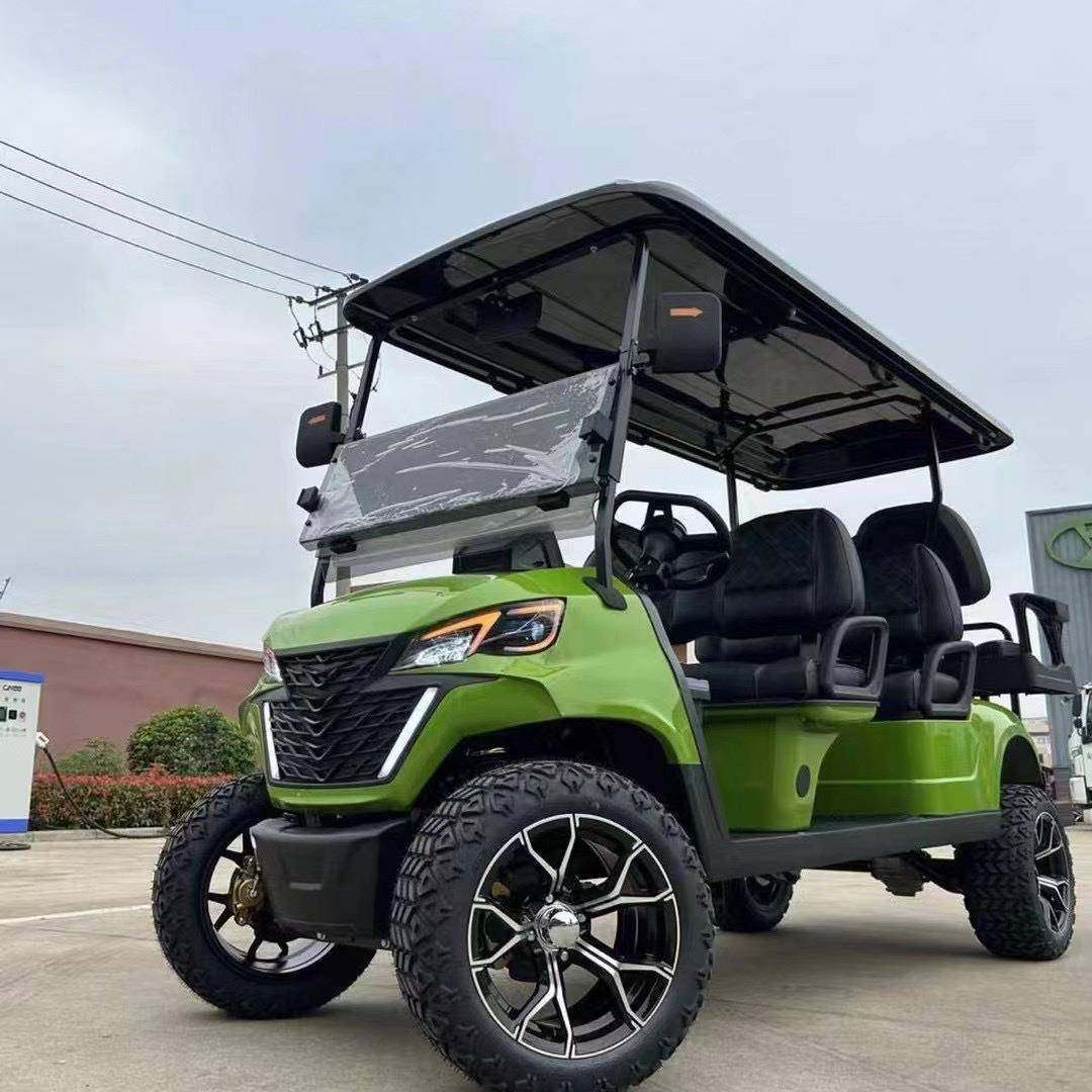 LVZO新款四轮电动越野高尔夫球车观光车代步车看房车4座电动,淘宝优惠券,粉丝福利购,淘宝优惠卷