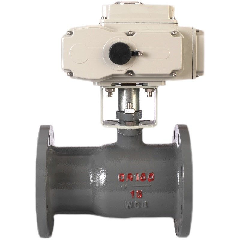 电动一体式球阀QJ941M-16CP耐特铸钢不锈法兰高温蒸汽导热油排污 - 图0