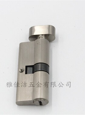 大葫芦70mm不锈钢拉丝全铜锁芯锁胆房门锁芯锁带钥匙铜无标锁芯