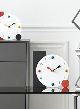 网红is桌面摆件座钟客厅入z户玄关摆件家居饰品轻奢生日礼物