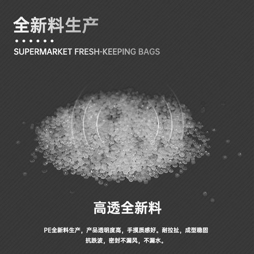 连卷袋超市家用大中小号手撕保鲜袋点断式超市塑料连卷袋 - 图1