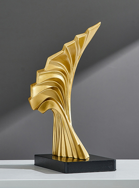 轻奢高档酒d柜装饰品摆件简约客厅玄关电视柜办公室桌面风生水起