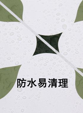 化妆室浴室防水地板贴墙地面翻新改造小花砖防滑防潮U自粘厨房地
