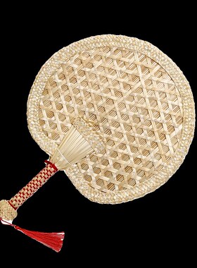 麦秸扇手工编织老式大蒲扇v芭蕉团扇草编夏季儿童随身中国风驱蚊