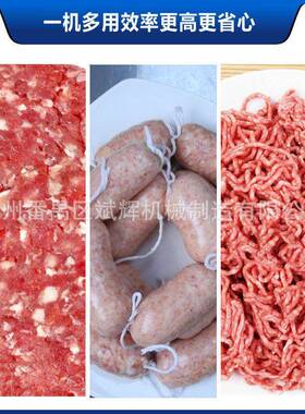 全自动酒店饭店餐厅商用大功率绞肉机家用不锈钢多功能碎肉机厂家