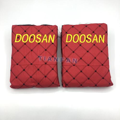 挖掘机配件 斗山大宇DH55 60 150 200 225 300-5-7座椅套坐套坐垫 - 图2