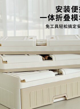 封闭式猫砂盆猫窝猫用品收纳柜三层大号高级猫别墅不占地家用室内