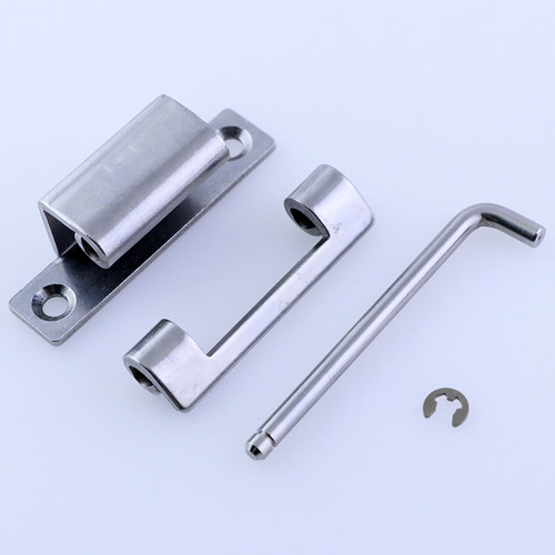 304不锈钢平板折弯铰链CL275 主机壳钣金插销铰链 配电箱脱卸铰链 - 图3