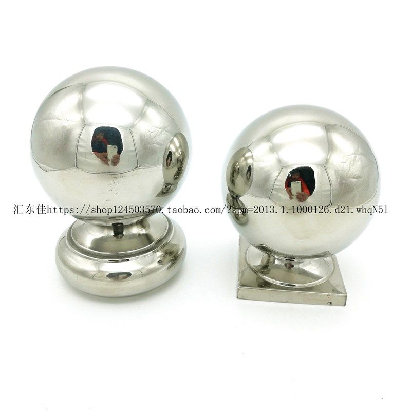 包邮304不锈钢方连体球楼梯扶手球托座连体空心球带座方球圆球座,淘宝优惠券,粉丝福利购,淘宝优惠卷