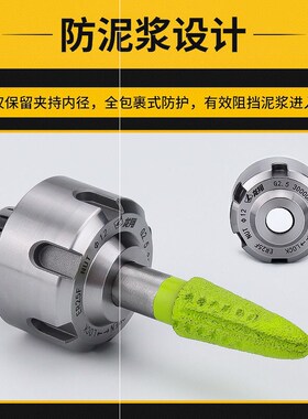雕刻机夹头螺母雕刻机螺帽ER20  ER25石材专用防水防泥浆螺帽配
