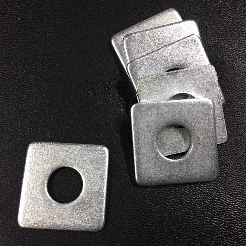 加厚冷镀锌垫片热镀锌方垫螺丝平垫正方垫片幕墙连接片30 40 50,淘宝优惠券,粉丝福利购,淘宝优惠卷