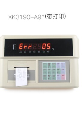 上海耀华XK3190-A9+A9P称重仪表大地磅显示器汽车衡表头打印仪表