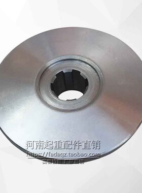 河南矿山YSE0.8/1.5KW软启动电机制动轮 摩擦片后端盖 起重机配件