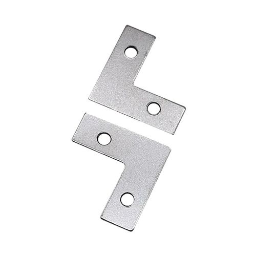 背板梯型连接片两孔攻丝角码五金相框配件家具灯饰内外框固定铁片 - 图2