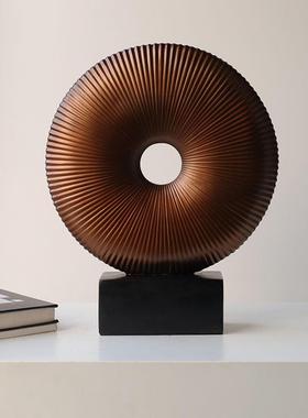 简约现代BJ0163软装饰品轻奢何树脂摆件样板房间售楼处电柜视艺术