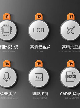 量地测亩仪高精度手持gps测量仪收割机车载土地面积测量仪计亩器