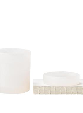 轻奢中古风博架云石摆现件茶室家居茶几PZ1099桌面装古饰手工花代