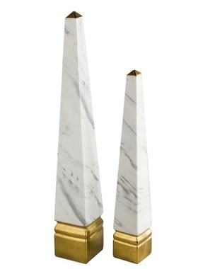 简约新古典塔形陶瓷摆件样板间家居装饰工艺品U电视柜饰品摆设