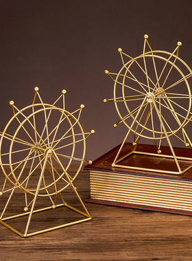 轻奢家居抽象酒柜电视柜装饰工艺品摆件创意M办公室桌面装饰品摆