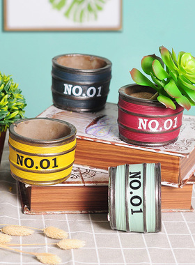 复古怀旧水泥烟灰缸工o业风创意摆件餐厅酒吧咖啡厅时尚潮流装饰