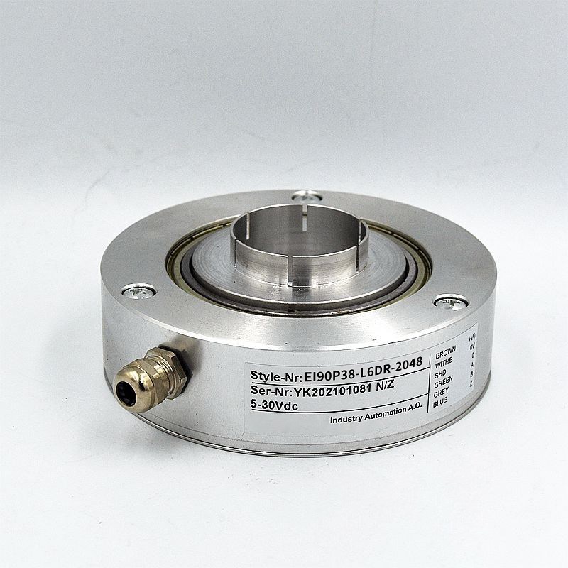 宜科型中空编码器EI90P38/P30/P20/P25/P45-L6PR/L5PR/H6PR/E4PR - 图0