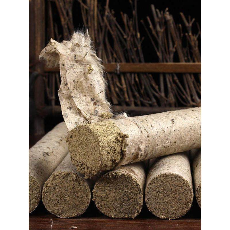 2.5厘米桑皮纸石磨艾条15根装三年陈石磨绒加粗艾条随身灸条艾棒,淘宝优惠券,粉丝福利购,淘宝优惠卷