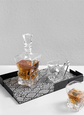 简约侘寂风碳化木隔断屏r风创意摆件样板房售楼处酒店大厅软装饰