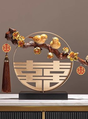 喜柿 喜事临门新婚礼物送新娘新D人送闺蜜订婚结婚礼品送礼摆件