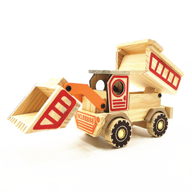 幼儿园木工坊环创模型摆件飞机卡车坦克古井木质儿童木工墙装饰品,淘宝优惠券,粉丝福利购,淘宝优惠卷
