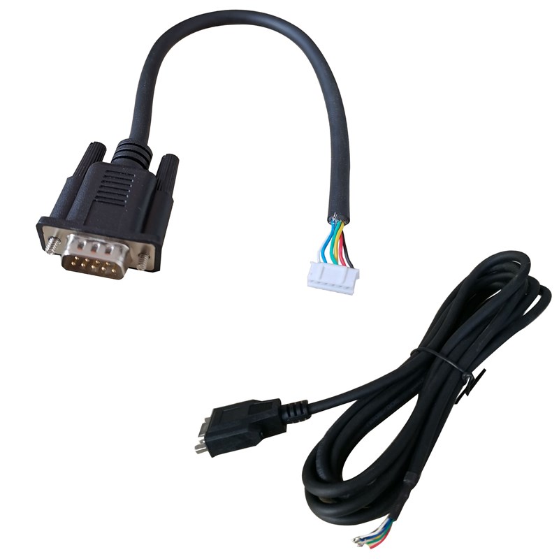 DB9公母接头线 免焊接头 插头9针转接线 57 60闭环编码器线 公头 - 图2