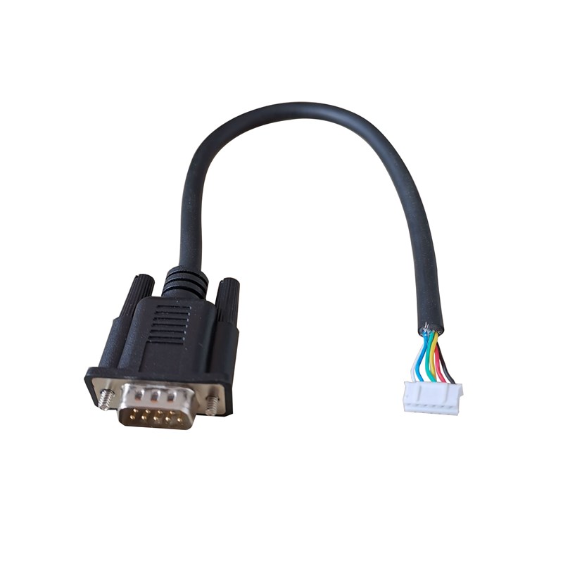 DB9公母接头线 免焊接头 插头9针转接线 57 60闭环编码器线 公头 - 图1