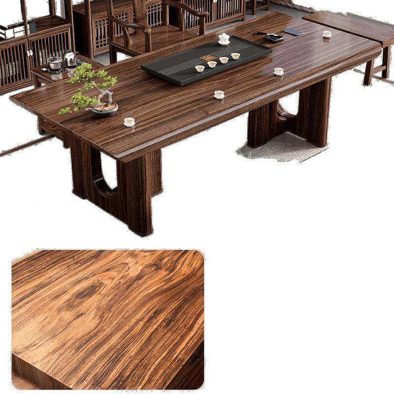 金木大板茶桌椅组合新中式木茶几客厅IPB家用办公室茶实乌原木泡,淘宝优惠券,粉丝福利购,淘宝优惠卷