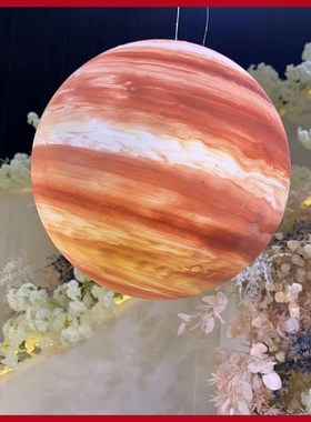 婚庆星球泡沫装饰道具球婚礼太阳系吊顶I球橱窗装饰悬挂星空球吊