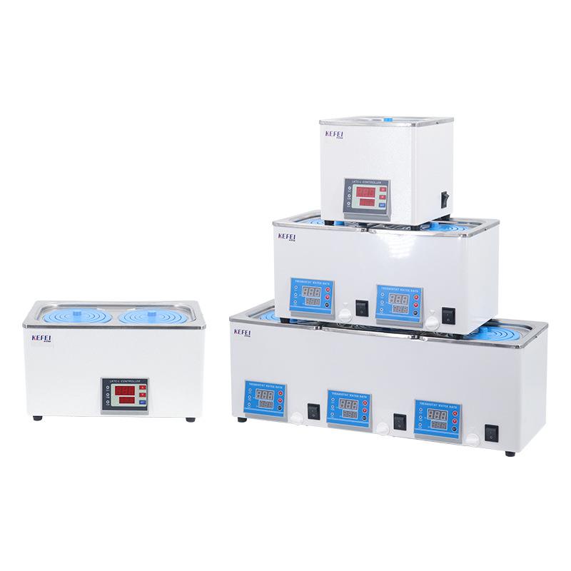 HH-1/2/4/6/8双列单双四孔实验室数显电热恒温水浴锅水浴箱槽器 - 图3