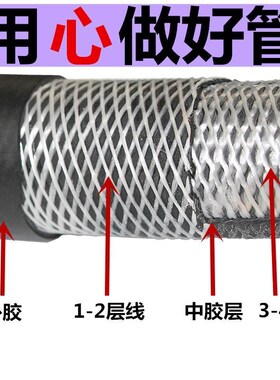 柴油软管橡胶管尼龙塑料出放16mm发电机管耐压编织柴油耐油寸汽车