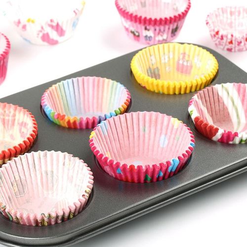 15cm雪媚娘圆形纸垫包装 印logo蛋糕纸杯  一次性印花纸托 - 图0