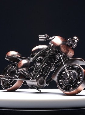 复古摆件创意家居客厅酒柜书z架电视柜装饰品玄关桌面工艺品