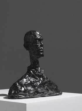 简约家居人物抽象雕塑摆件样板房间售楼处玄关酒柜Z摆台工艺品