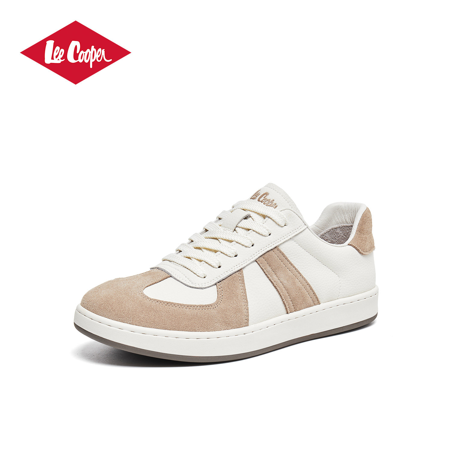 Lee Cooper小白鞋男款2026春秋款增高轻便运动鞋百搭低帮休闲板鞋,淘宝优惠券,粉丝福利购,淘宝优惠卷