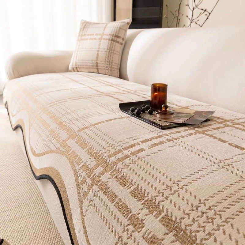 异形春季新款沙发垫氛围感防滑不规则坐垫子雪尼尔防猫抓定制盖毯,淘宝优惠券,粉丝福利购,淘宝优惠卷