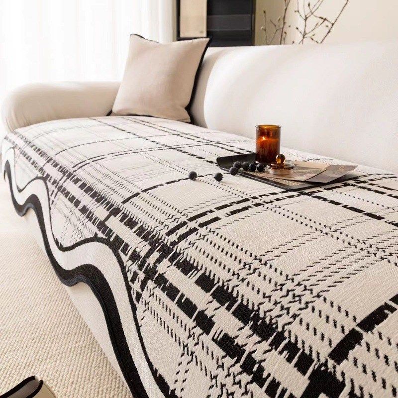 异形春季新款沙发垫氛围感防滑不规则坐垫子雪尼尔防猫抓定制盖毯,淘宝优惠券,粉丝福利购,淘宝优惠卷