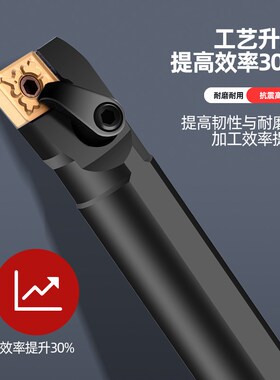 数控车床菱形车刀片内孔镗刀杆95度MCLNR2020K12机夹刀杆车床刀具