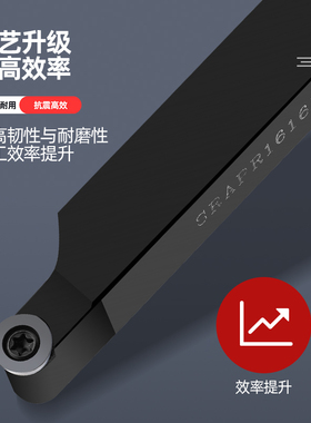 数控车刀杆SRAPR2020K08螺钉式外圆刀排倒角数控圆弧车R刀球面刀