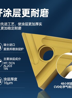 TNGG三角形数控刀片TNMG160404R/160408R/L-S外圆开粗开槽刀粒