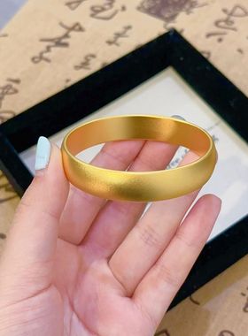 12n素面素圈轮胎手镯金店同款