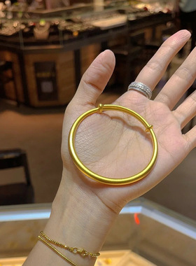 金店同款沙金饰品古法传承手镯