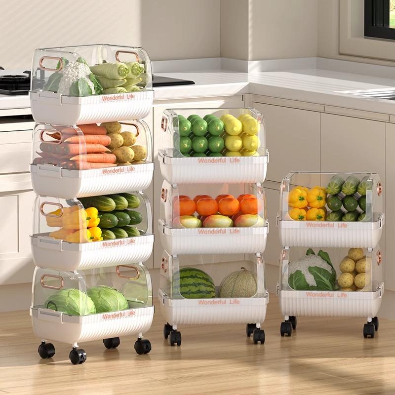 家架用可旋转小推车床缝间隙置物边REU架卫生免打孔储物架客厅卧 - 图0